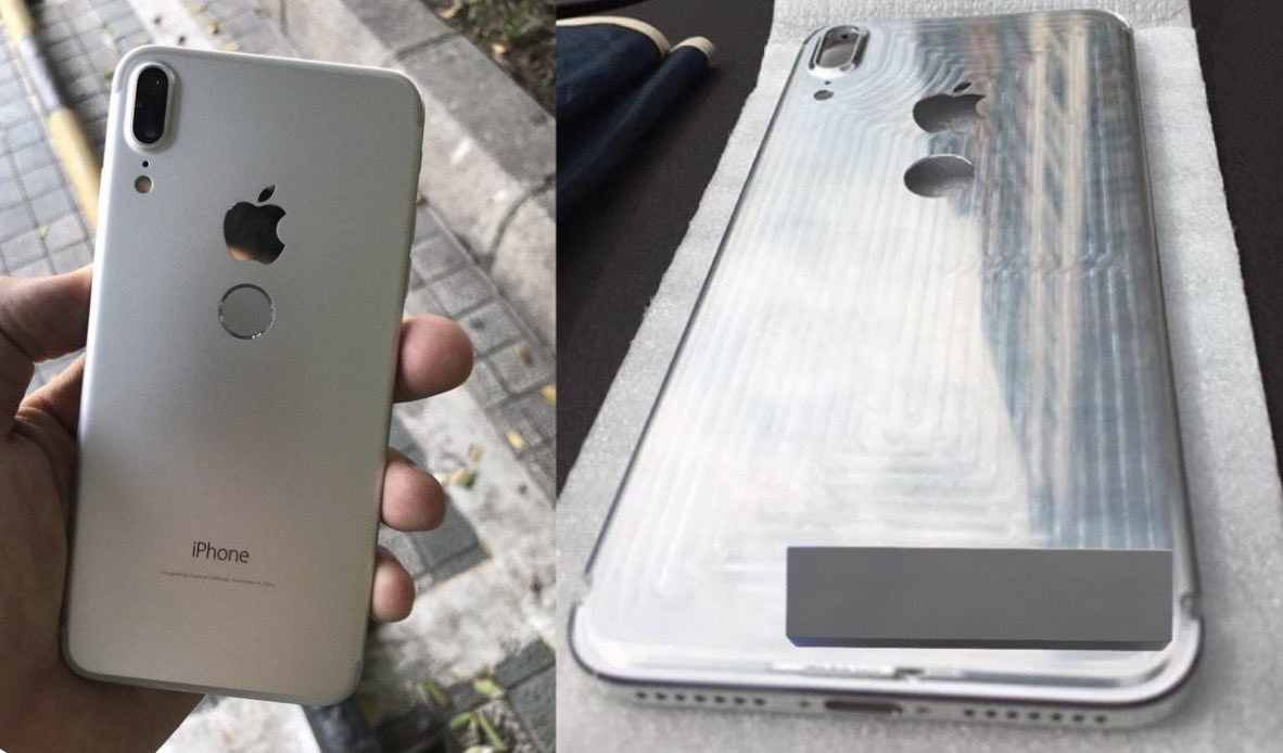 iPhone 9 cancelado: las fotos del prototipo con Touch ID trasero