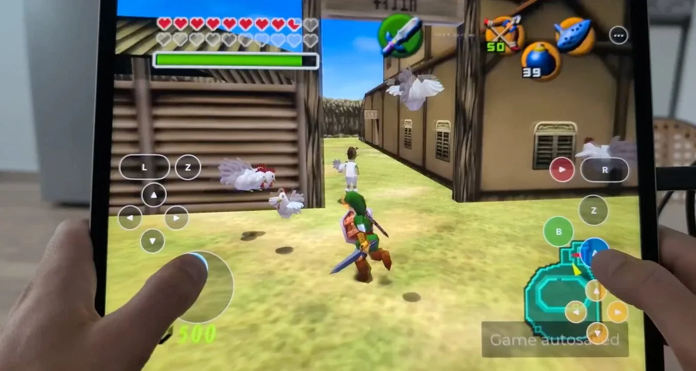 Jugar al Zelda Ocarina of Time nativo en el iPhone ya es posible