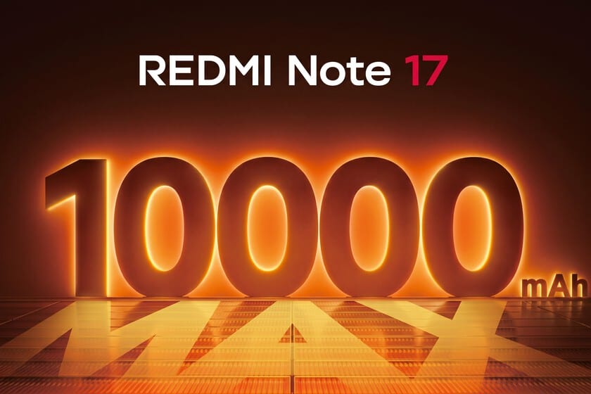 Xiaomi Redmi Note 17 Pro Max: Batería de 10.000 mAh y carga de 100W