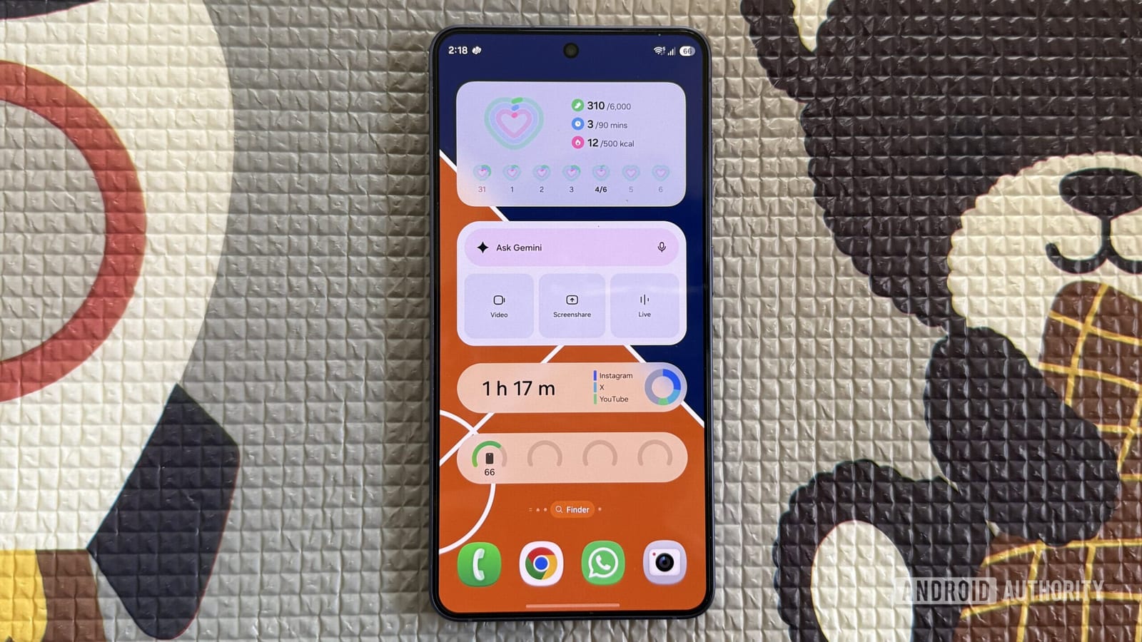 One UI 9.5 filtrado: Samsung prepara widgets creados por IA con texto