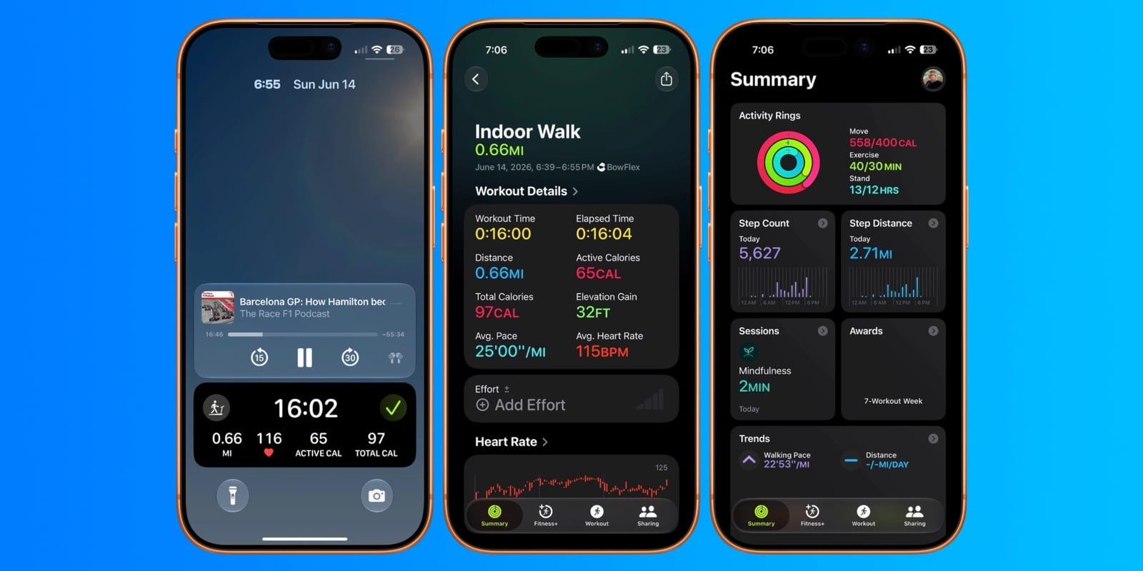 iOS 27 permite usar el iPhone y los AirPods como Apple Watch en el gimnasio