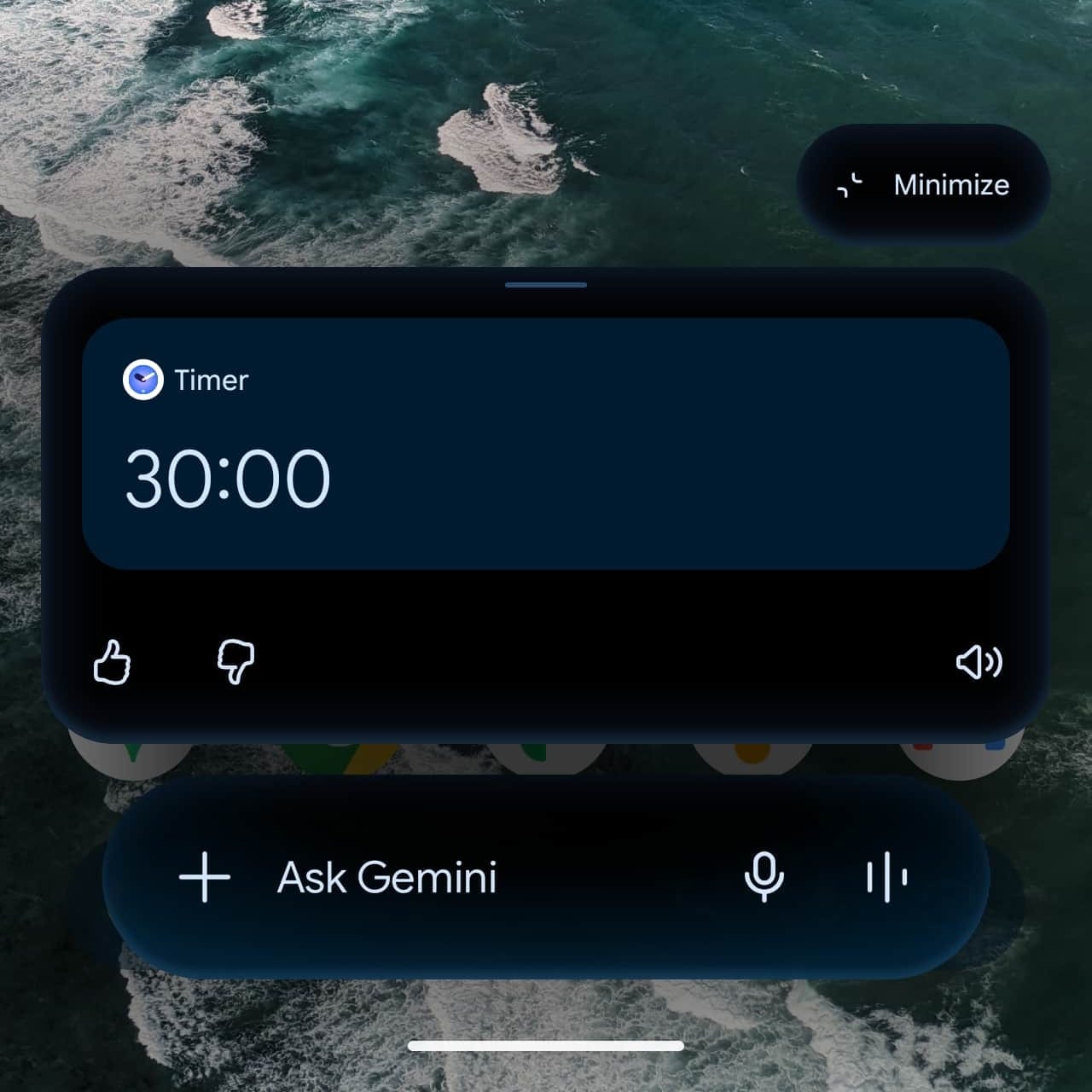 Gemini en Android estrena burbujas flotantes para multitarea