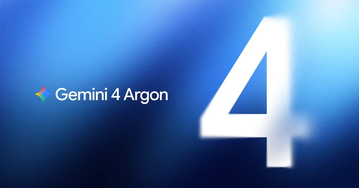 Google presenta Gemini 4 Argon, su nuevo modelo de IA avanzado