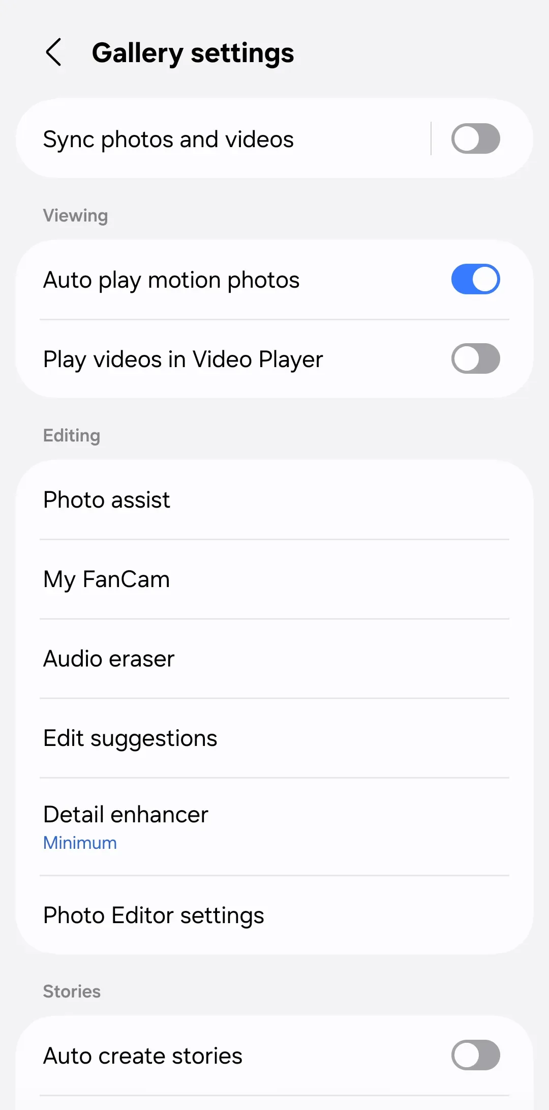 Cómo configurar la nueva sincronización de Samsung Gallery con Google Photos