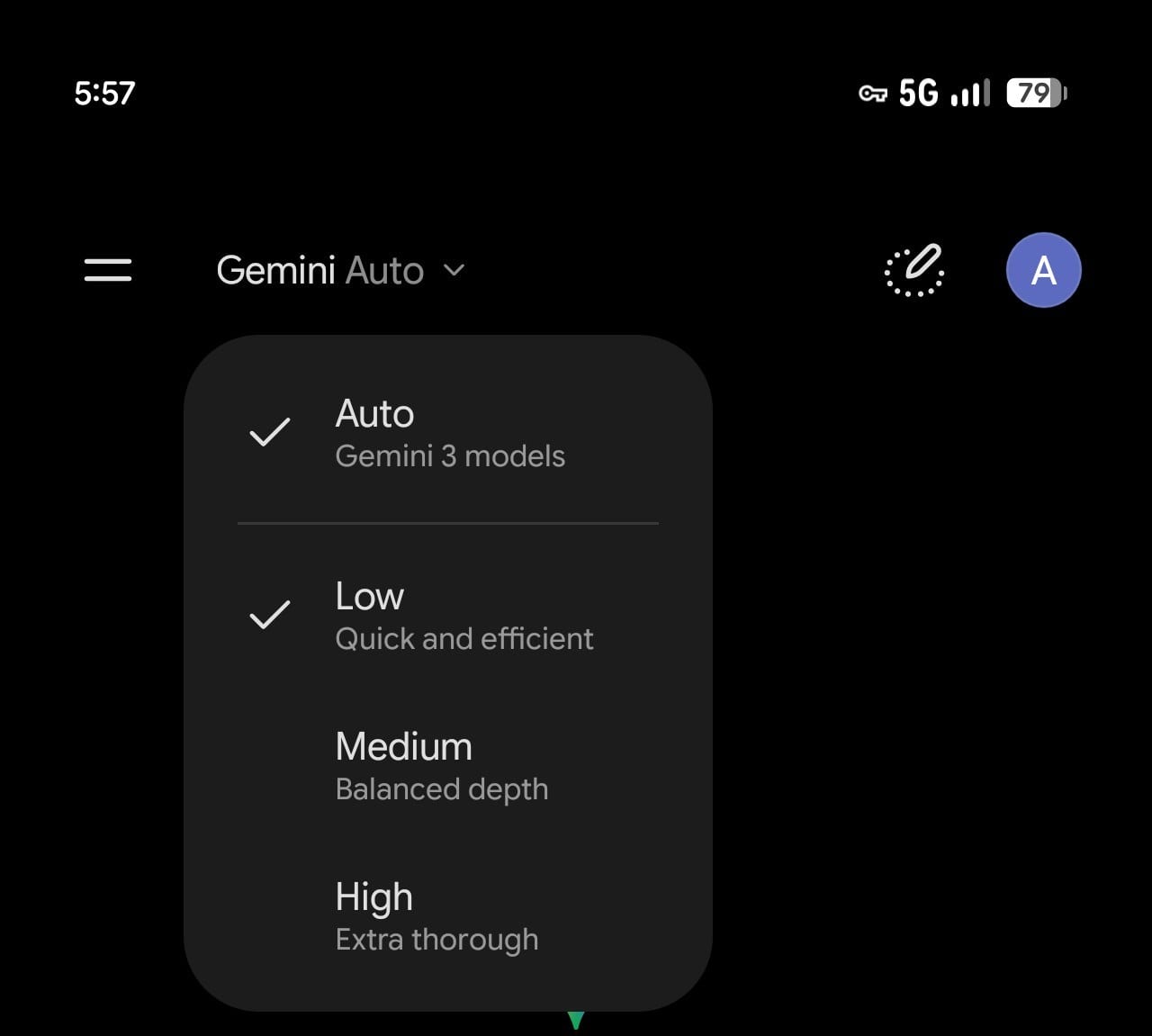 Google actualiza la app de Gemini gratis con selección automática
