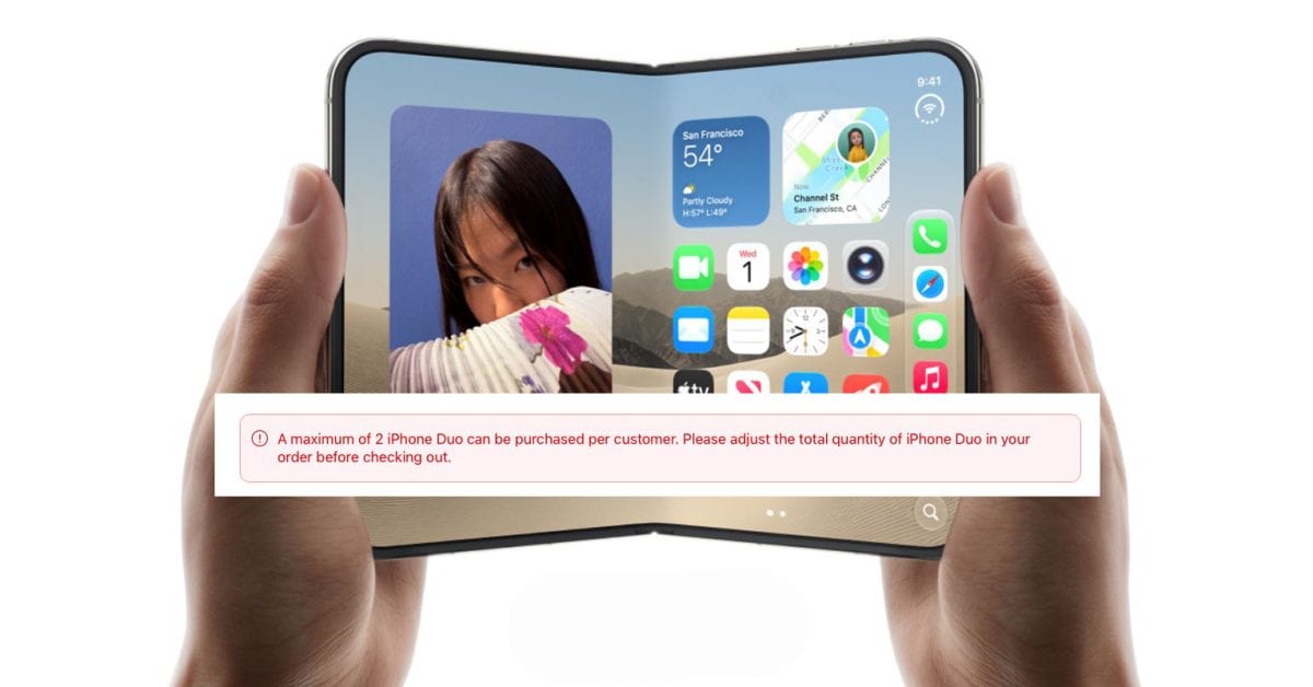 Apple limita la compra del iPhone Duo para frenar la reventa