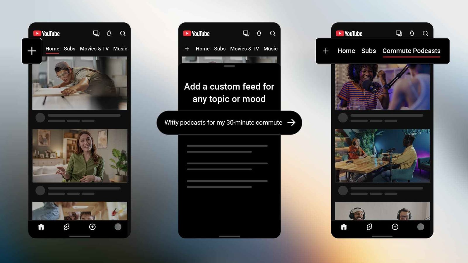 YouTube rediseña la app en Android e iOS y dice adiós a las suscripciones abajo