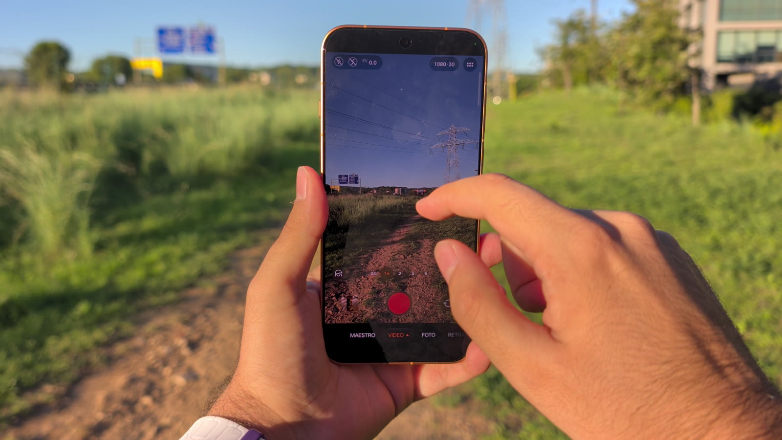 Aplicación de cámara del Oppo Find X10 Pro Max